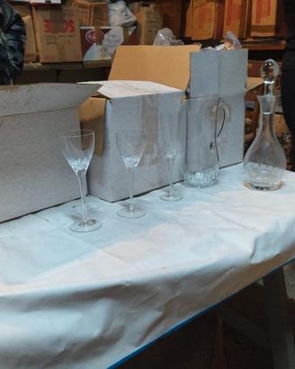 Servizio Bicchieri in cristallo