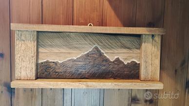 Quadro Monviso fatto a mano 