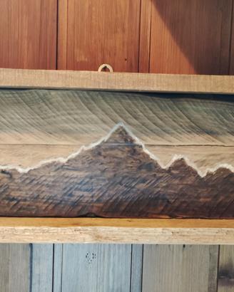 Quadro Monviso fatto a mano 