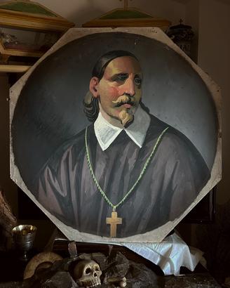 Vecchio dipinto religioso