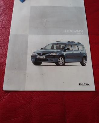 DEPLIANT BROCHURE DACIA LOGAN MCV