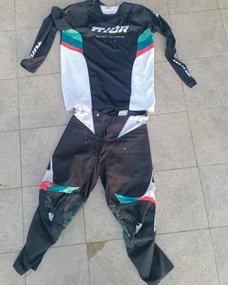 Tuta motocross thor