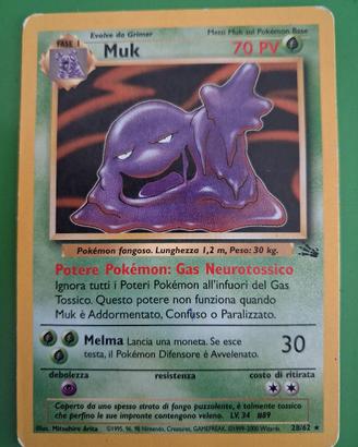Pokemon Muk Fossil