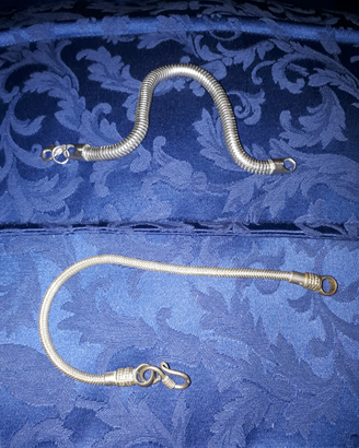 Bracciali stile Etnico (2) in Argento Indiano