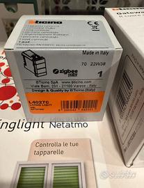 BTicino Livinglight L4027C - Tapparella Nero