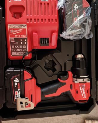 Trapano Milwaukee 18v nuovo