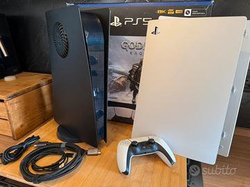 PS5 Digital Edition + 1 Controller (tutto incluso)
