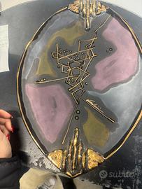 Piatto in maiolica Verzolini