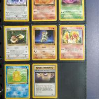 Lotto Team Rocket carte comuni e non comuni