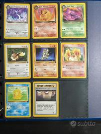 Lotto Team Rocket carte comuni e non comuni