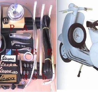 Ricambi Vespa 125 VNB1T VNB3T VNB4T VNB5T VNB6T OM