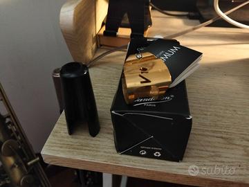 Legatura fascetta vandoren optimum sax tenor metal