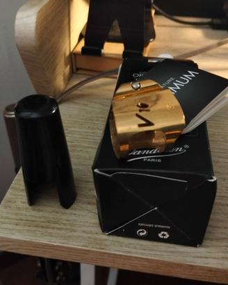 Legatura fascetta vandoren optimum sax tenor metal