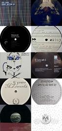 10 Dischi Mix DJ Electronic Techno House 12" nuovi