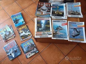 Riviste da collezione anni 90 Panorama Difesa e Ae