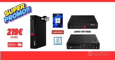 Lenovo MiniPc M630e i5 8gb 256gb WiFi Win11Pro
