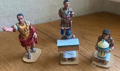 Due romani con 2 servi egizi King & Country