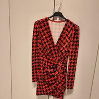 vestito rosso e nero 