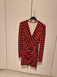 vestito rosso e nero 
