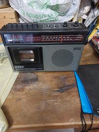 radio stereo a cassette portatile vintage 