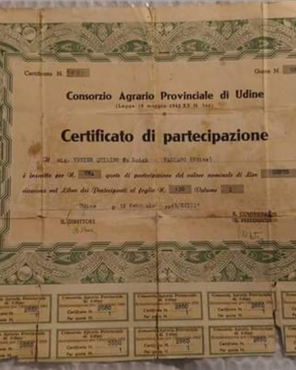Documento antico 1945