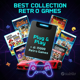 HDD Esterno 320 Plug & Play + di 15000 Retro Games