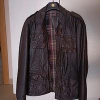 Giacca pelle vintage