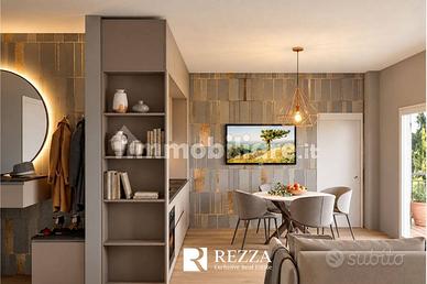 Appartamento di 82 m² con 3 locali e box auto a Ro