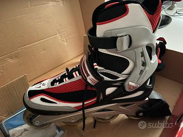 Rollerblade taglia 42 spark 4.0 nero/rosso