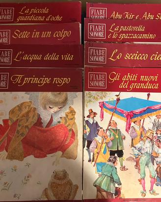 8 fiabe sonore con vinile