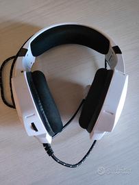 Cuffie gaming Trust GXT 492W Carus bianche