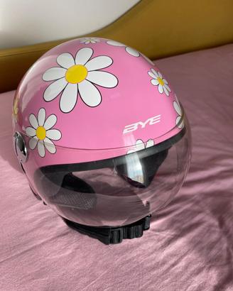 Casco jet bambina