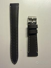 Cinturino in pelle per orologio TUDOR BB  argento