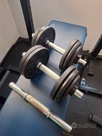 ATTREZZATURA PALESTRA COMPLETA – HOME GYM