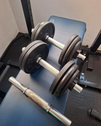 ATTREZZATURA PALESTRA COMPLETA – HOME GYM