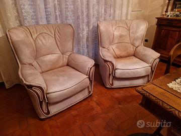 poltrone in pelle