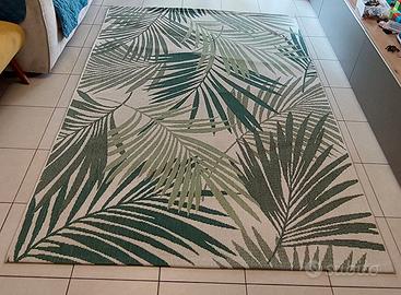 Tappeto Leroy Merlin  120x170 tropicale verde