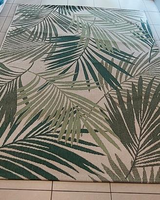 Tappeto Leroy Merlin  120x170 tropicale verde