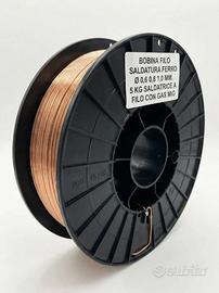 Bobina Filo Saldatura Ferro 0.6/0.8/1mm 5KG MIG