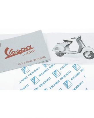 Manuale uso e manutenzione Vespa 150 del 1955 - 61
