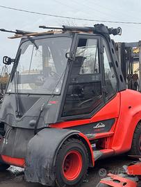 carrello elevatore linde h80/900 diesel anno 2017