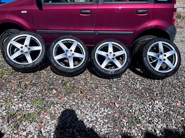 Cerchi in lega momo r17 5x108