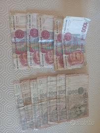 12 banconote da mille lire