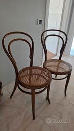 Set 2 Sedie replica Thonet n.14
