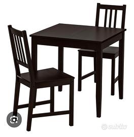 LERHAMN tavolo + 4 sedie Stefan IKEA n 