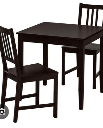 LERHAMN tavolo + 4 sedie Stefan IKEA n 