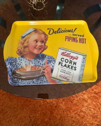 Vassoio Kellogg’s Corn Flakes stile vintage