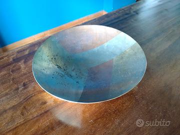 Piatto vintage in metallo Los Castillo Metales Cas