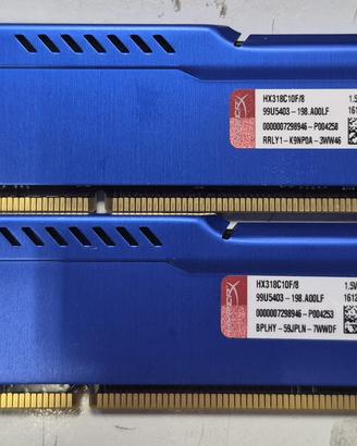 16 GB RAM DDR3 1866 (2 moduli da 8 GB)