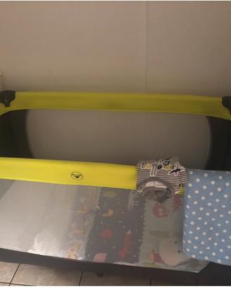 Lettino campeggio Hauck + materasso